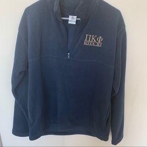 Pi Kappa Phi Fleece quarter zip L